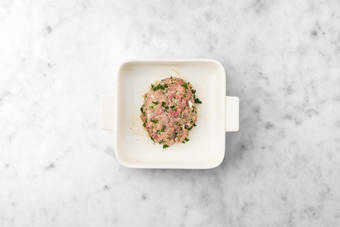 Cuire le pain de viande