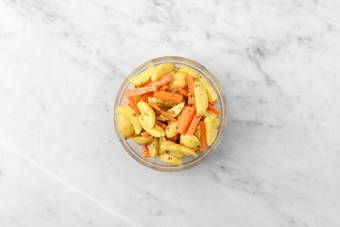 Für das Ofengemüse