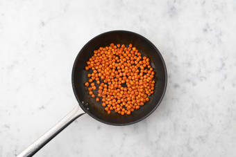 Kichererbsen anbraten