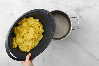 Pasta kochen