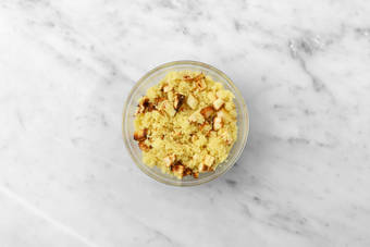 Couscous fertigstellen