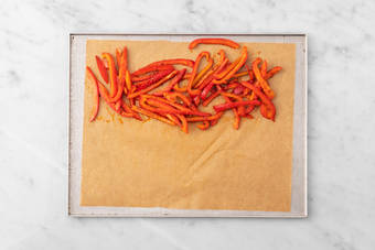 Prep and season peppers