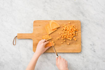 Cuire la patate douce