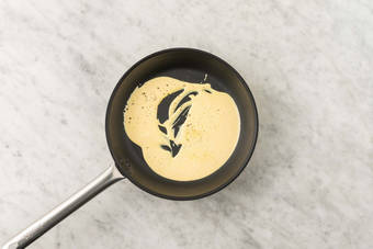 Tilbered grønne bønner