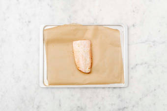 Prep and cook salmon