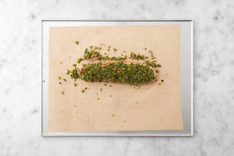 Schweinefilet im Ofen garen