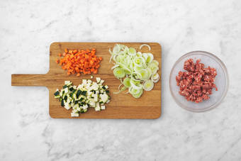 Preparare gli ingredienti