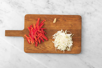 Förbered grönsaker