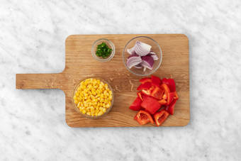 Forbered grønnsaker