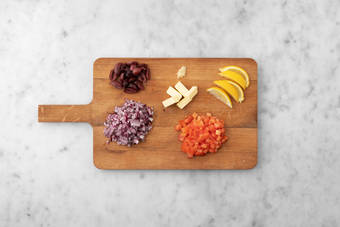 Förbered frukt och grönt