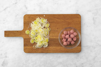 Preparare gli ingredienti