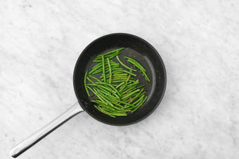 Cook green beans