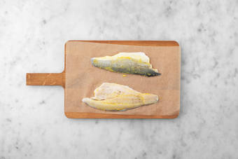 Doradefilet insmeren