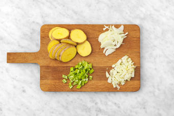 Prepara los ingredientes