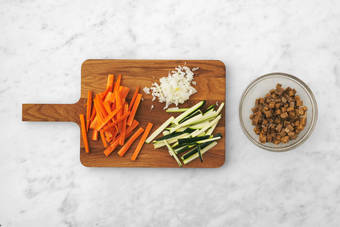 Preparare gli ingredienti