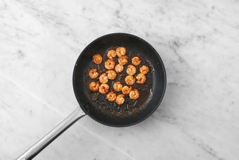 Prep and cook shrimp