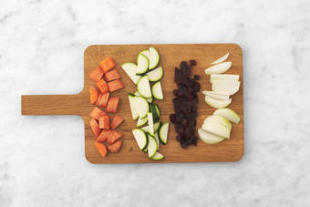 Forbered grønnsaker