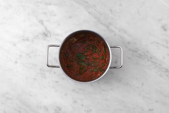 Pâtes en ébullition 