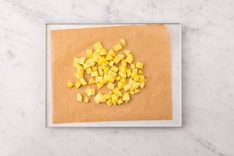 Prep and roast potatoes