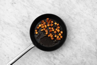 Make the Teriyaki Tofu