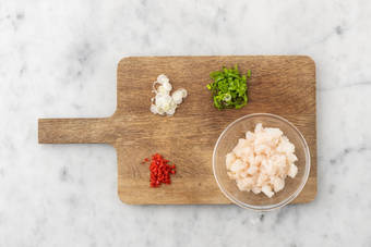 Forbered torskeburger