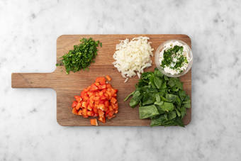 Prep and flavour ricotta