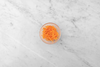 Für den Karottensalat
