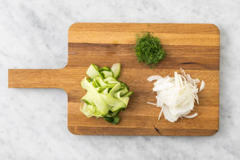 Forbered grønnsaker