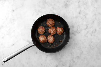 Cook plant-based ground protein patties