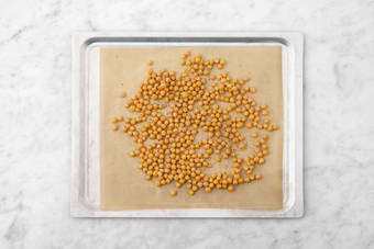 Hornea los garbanzos