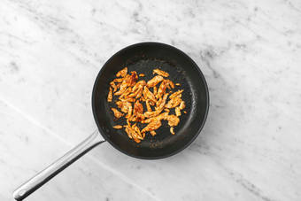 Cuire le gyros de poulet