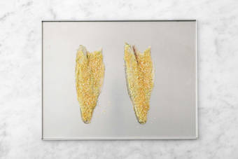 Prep and cook sea bass