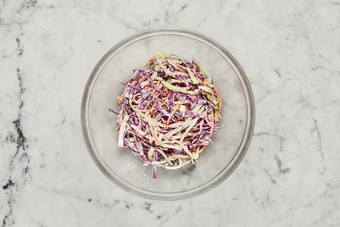 Prep and make slaw
