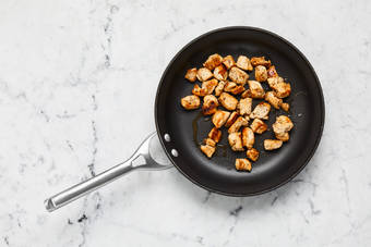 Prep and cook chicken