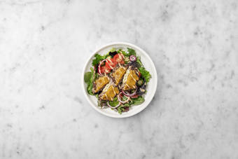 Make salad and serve