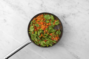 Simmer chickpea stew