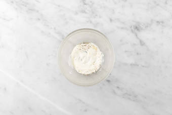 Make  dilly dressing and lemon-garlic sauce