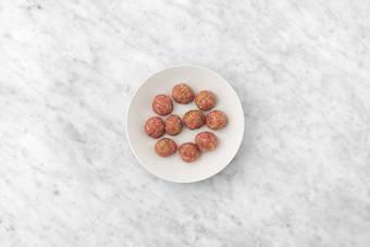 Prep and  form meatballs