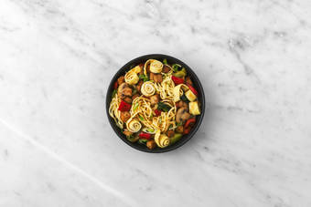 Make sauce and serve