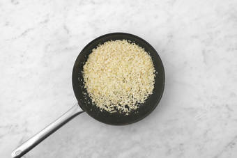 Cook cauliflower rice