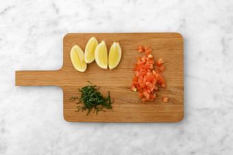 Forbered grøntsager