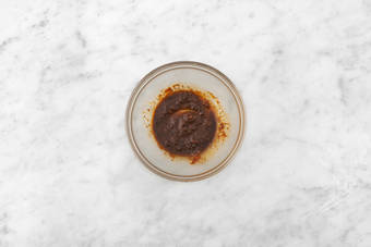 Make tomato vinaigrette