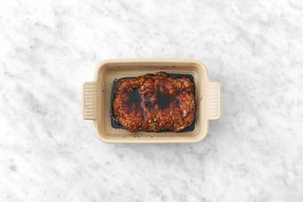 Cuire le pain de viande