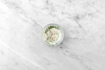 Make buttery chive-horseradish sauce