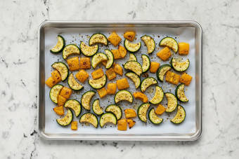 Prep and roast veggies
