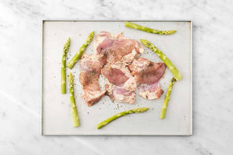 Chicken and Asparagus Time