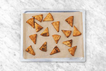 Faire les chips de pitas