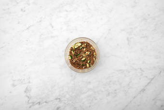 Marinate lentils