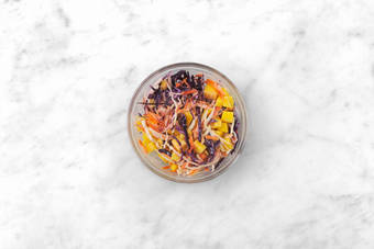 Mix your Mango Slaw
