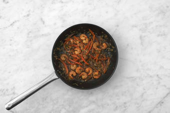 Les crevettes en action